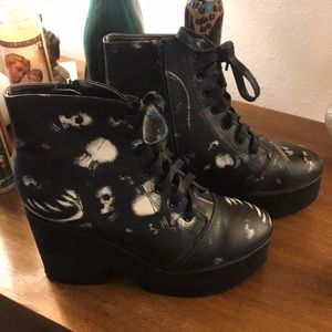 Iron Fist Platform Boots